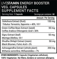 Thumbnail for Livestamin Energy Booster Capsules - Distacart