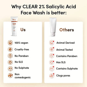 Man Matters Clear 2% Salicylic Acid Face Wash for Men