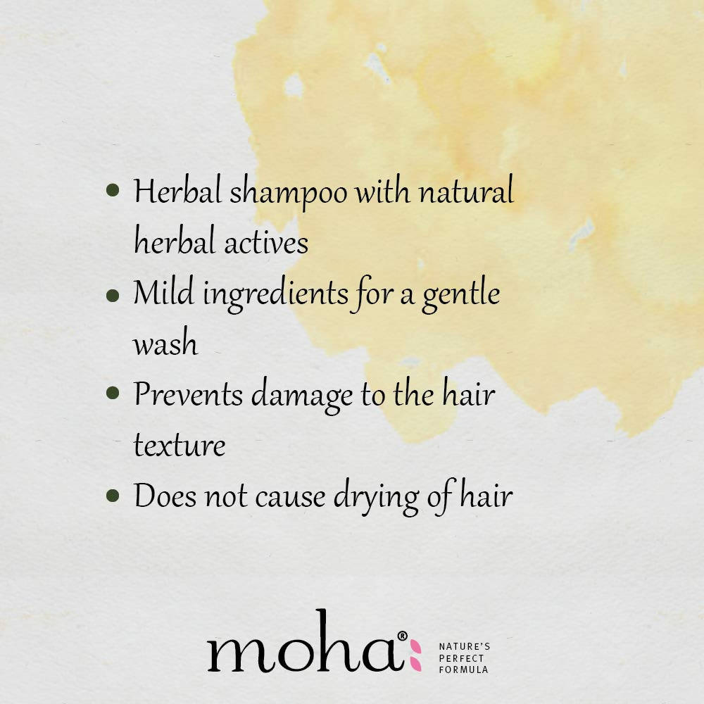 Moha Herbal Shampoo from natural ingredients