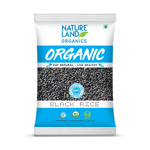 Nature Land Organics Black Rice - Distacart