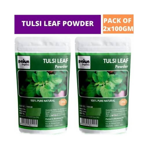 Paiya Organics Tulsi Leaf Powder - Distacart