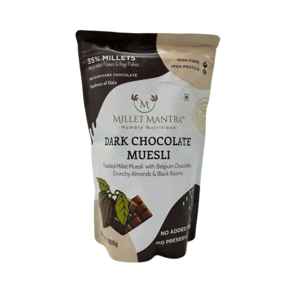 My Millet Basket Millet Mantra Dark Chocolate Muesli - Distacart
