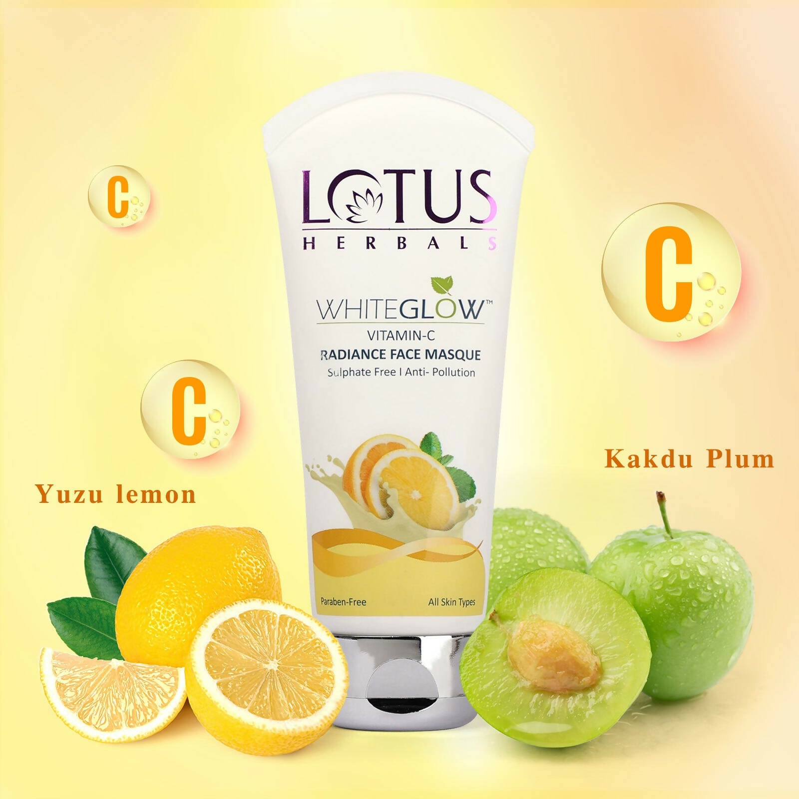 Lotus Herbals WhiteGlow Vitamin-C Radiance Fack Masque - Distacart