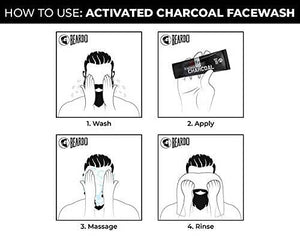 Beardo Activated Charcoal Face Wash - Distacart