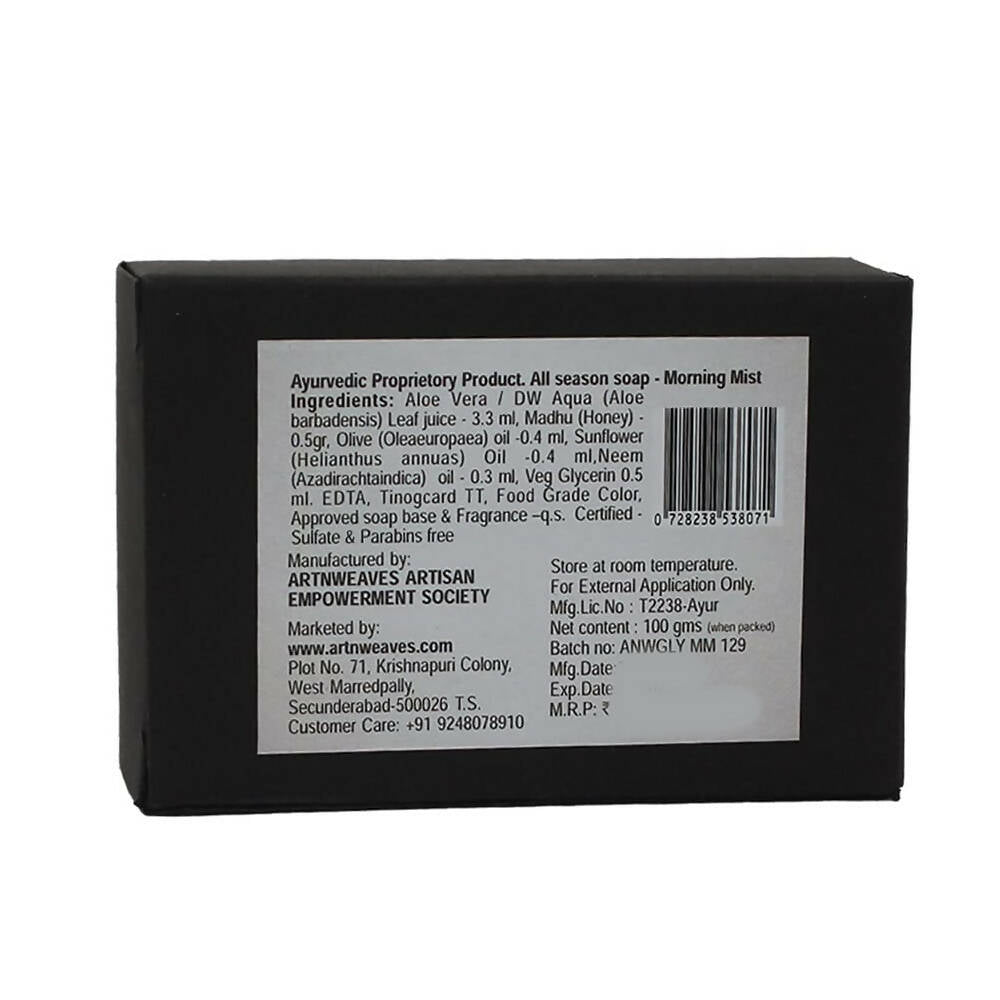 artNweaves Handmade Glycerin Soap Morning mist - Distacart