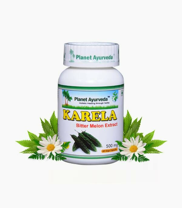 Planet Ayurveda Karela Capsules - Distacart