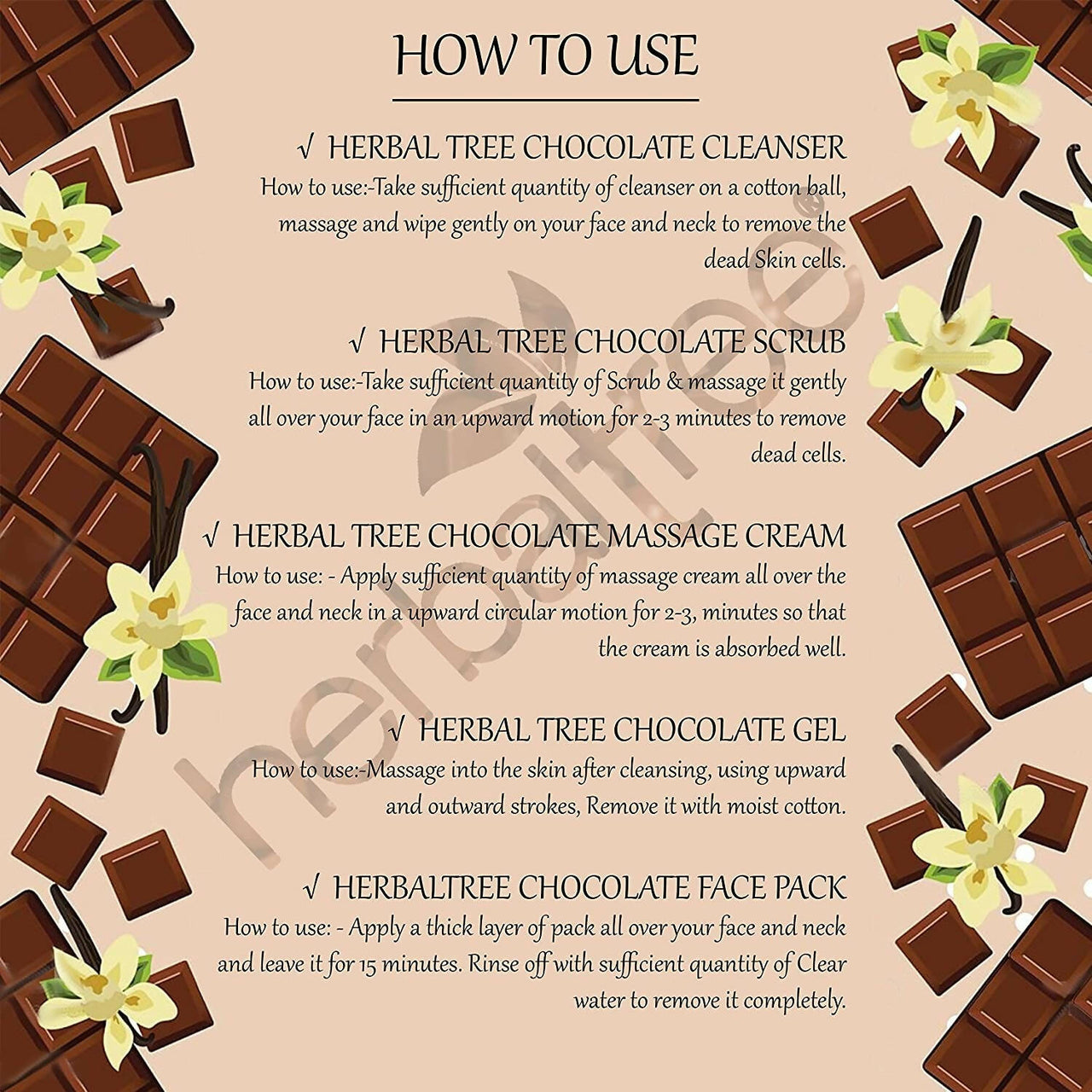 Herbal Tree Chocolate Facial Kit - Distacart