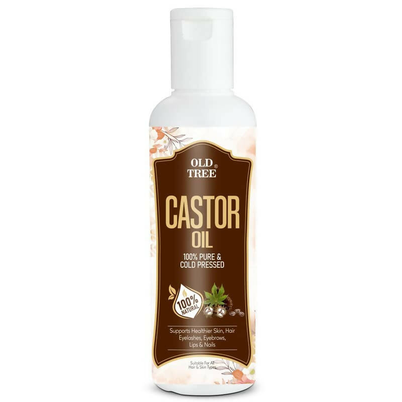 Old Tree Castor Hair Oil - Pure Cold Pressed - Distacart
