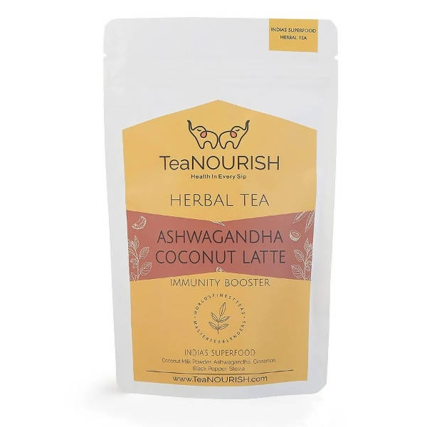 TeaNourish Ashwagandha Coconut Latte Herbal Tea - Distacart