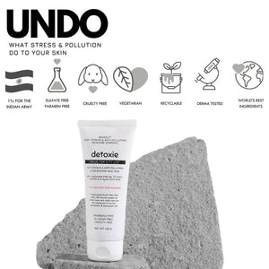 Detoxie Anti-Fatigue & Anti-Pollution Glow Restore Face Pack - Distacart
