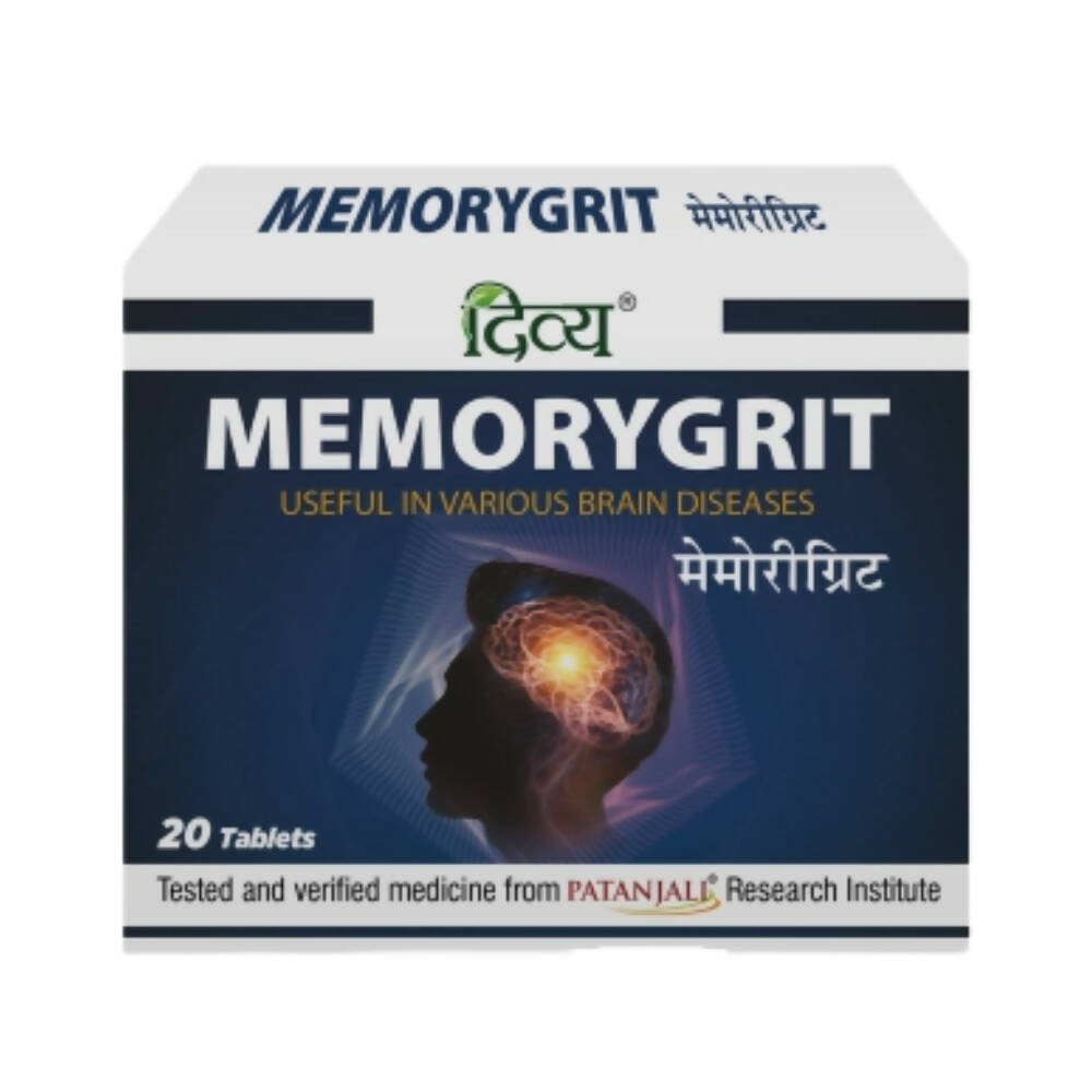 Patanjali Divya Memorygrit Tablets - Distacart