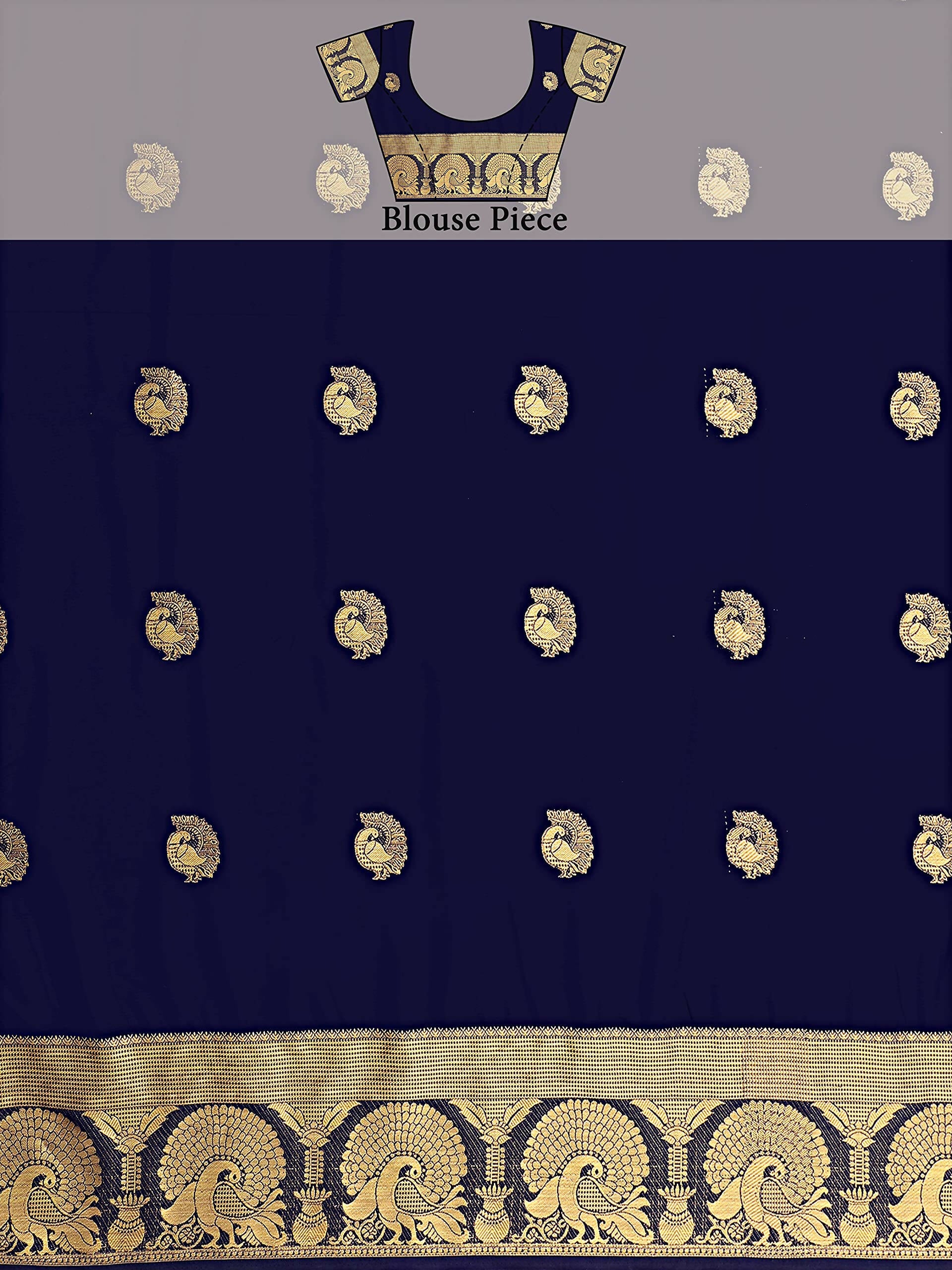 Mimosa Women's Pink Mysore Silk Crepe Saree - Distacart