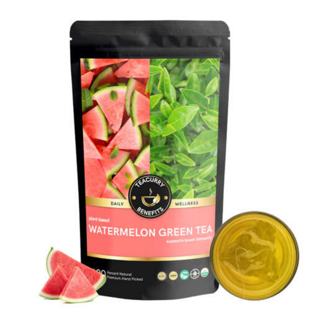 Teacurry Watermelon Green Loose Tea - Distacart