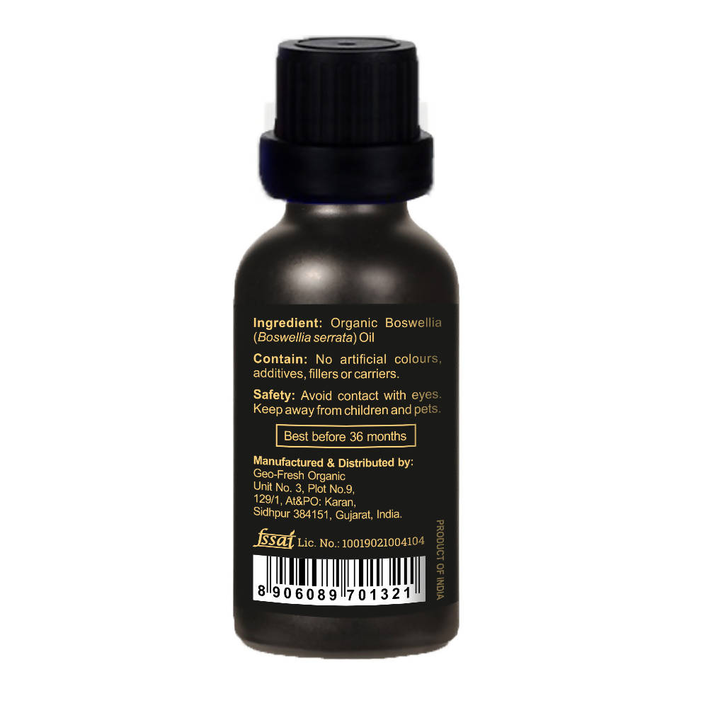 Geo-Fresh Organic Boswellia Essential Oil - Distacart