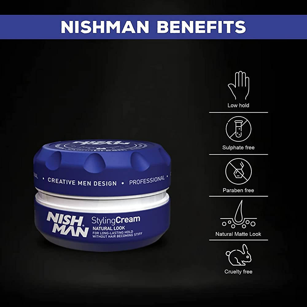 Nishman Hair Styling Cream Flexible 5 - Distacart