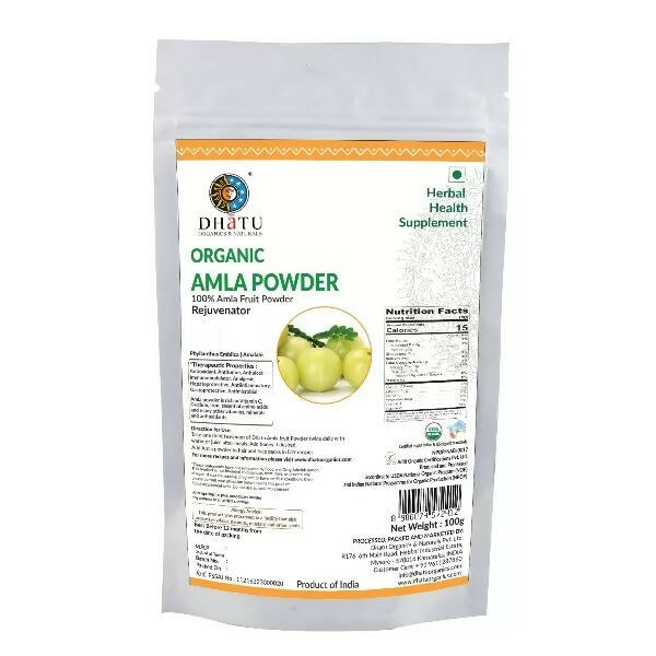 Dhatu Organics & Naturals Amla Powder - Distacart