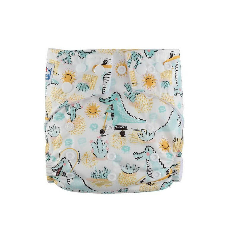 Sunshine Baby Bamboo Charcoal Reusable Diapers for New Born Babies - Distacart