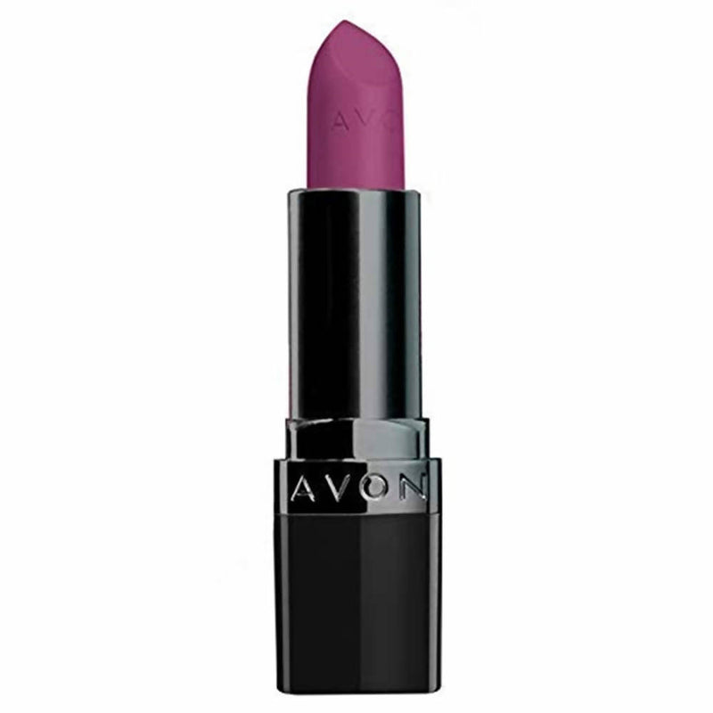 Avon True Color Perfectly Matte Lipstick - Hot Plum - Distacart