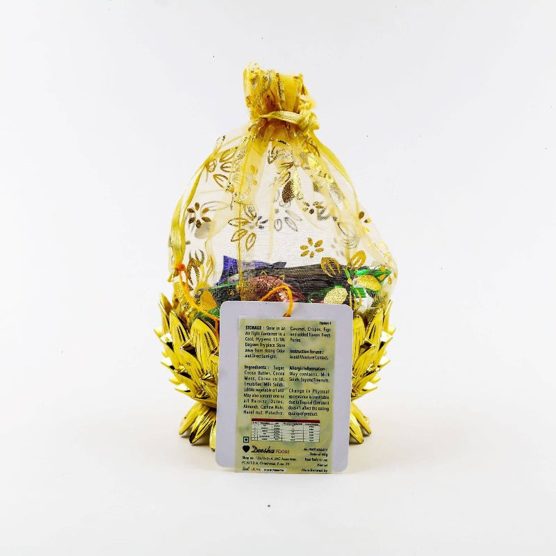 Deesha Lotus Chocolate Hamper - 10 Chocolates - Distacart