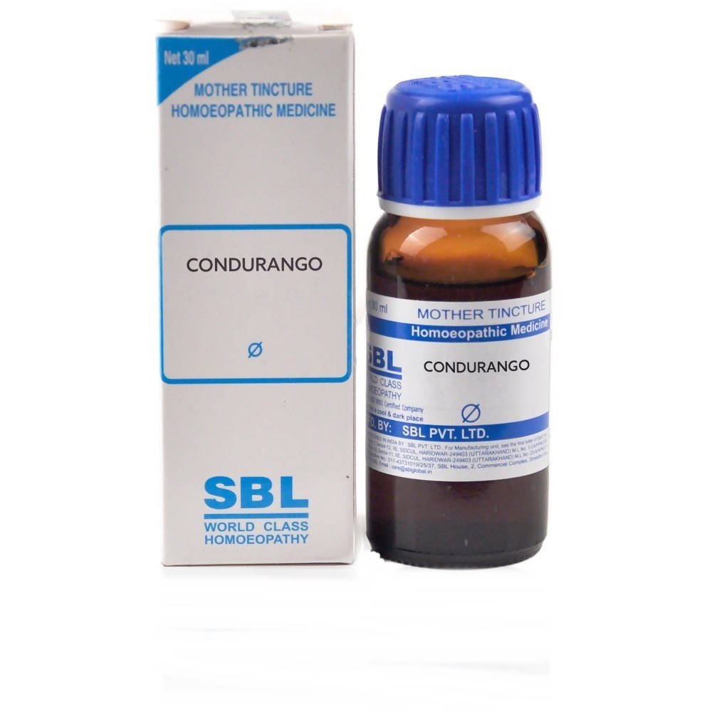SBL Homeopathy Condurango Mother Tincture Q - Distacart