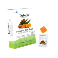 Thumbnail for Truradix Curcumin Oral Strips (Orange Mango Flavor) - Distacart