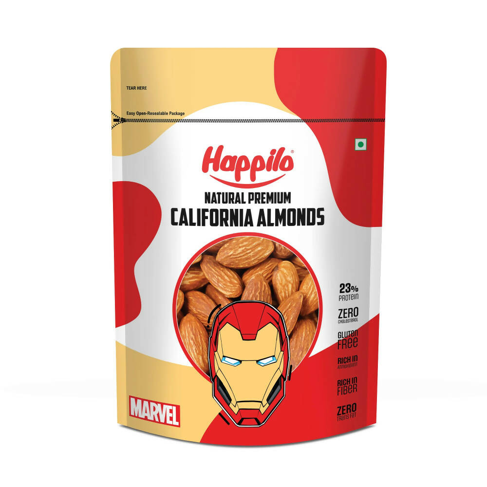 Happilo Marvel Iron Man Edition California Natural Almonds - Distacart