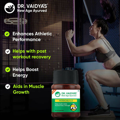 Dr. Vaidya's Herbobuild Capsules - Distacart