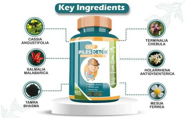 Divya Shree Piles Detox Veggie Capsules - Distacart