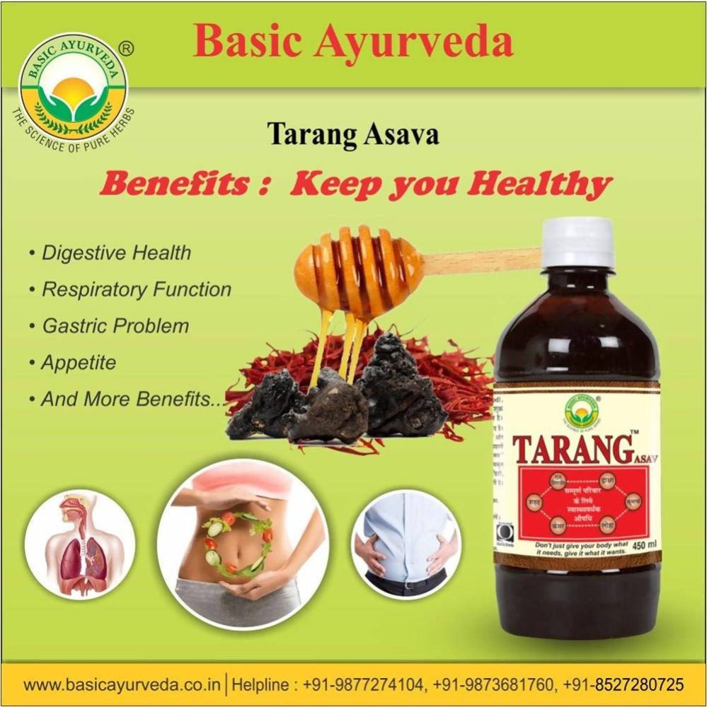 Basic Ayurveda Tarang Asava Benefits