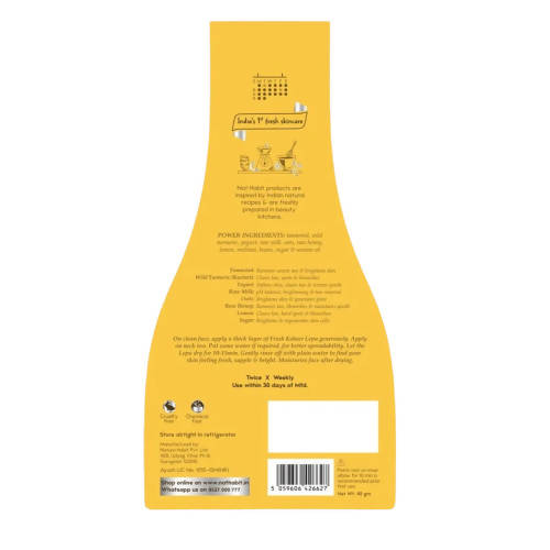 Nat Habit Fresh Ksheer Tamarind Kasturi Lepa - Distacart