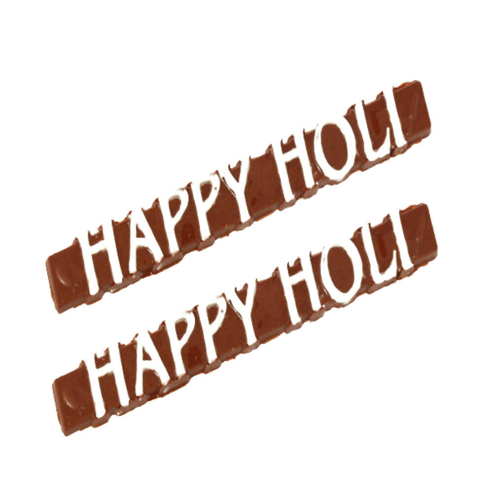Ghasitaram Holi Gifts Chocolate - Happy Holi Chocolate Bars - Distacart