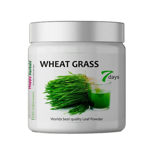 Happy Herbals Wheat Grass Powder - Distacart