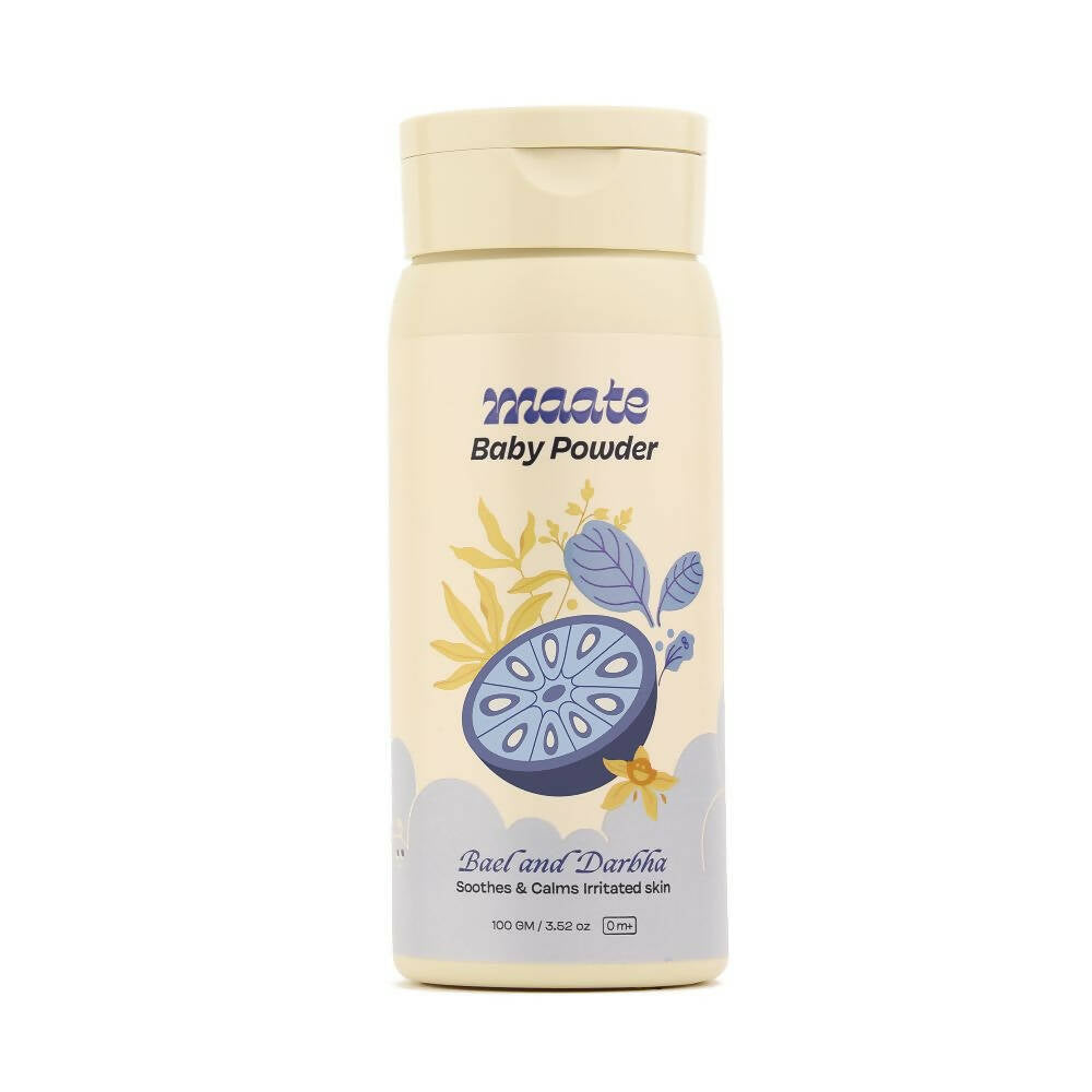 Maate Talc Free Natural & Ayurvedic Baby Powder - Distacart