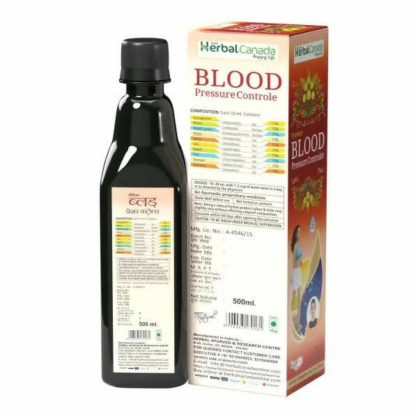 Herbal Canada Blood Pressure Controller Juice - Distacart