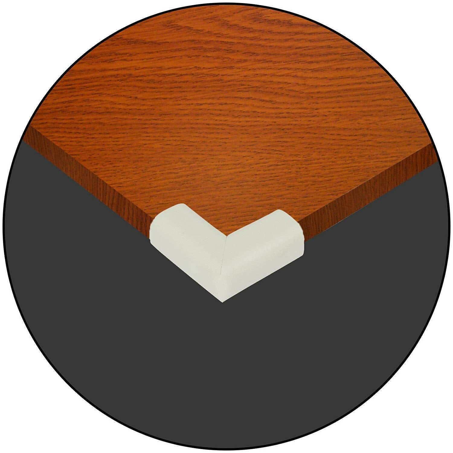 Safe-O-Kid Set of 8 Corner L Shaped Corner Guards for Kids safety- Grey-Small - Distacart