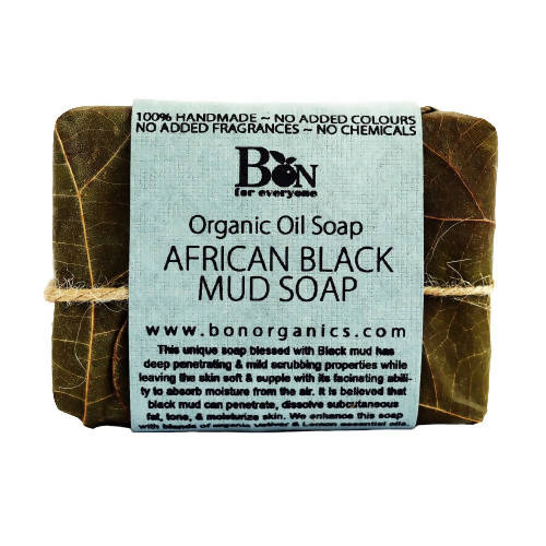 Bon Organics African Black Mud Soap - Distacart