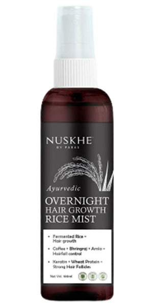 Nuskhe By Paras Ayurvedic Overnight Hair Growth Rice Mist