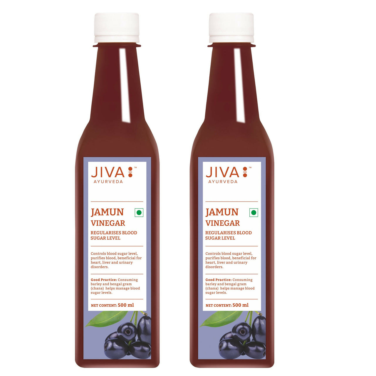 Jiva Ayurveda Jamun Vinegar - Distacart