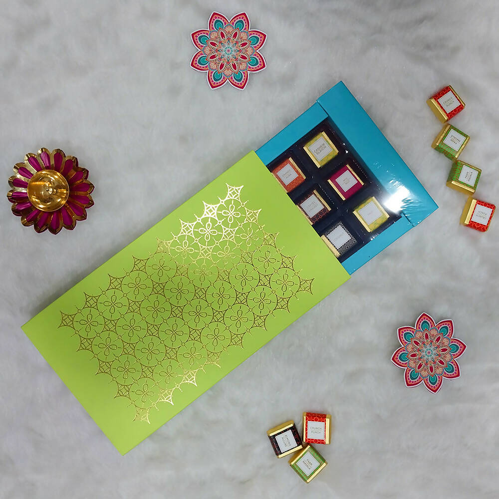 Dibha Ruchoks Assorted Chocolate Gift Pack (18 Assorted Chocolates) - Distacart