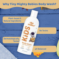 Thumbnail for Tiny Mighty Kids Body Wash & Foam Wash Combo - Distacart