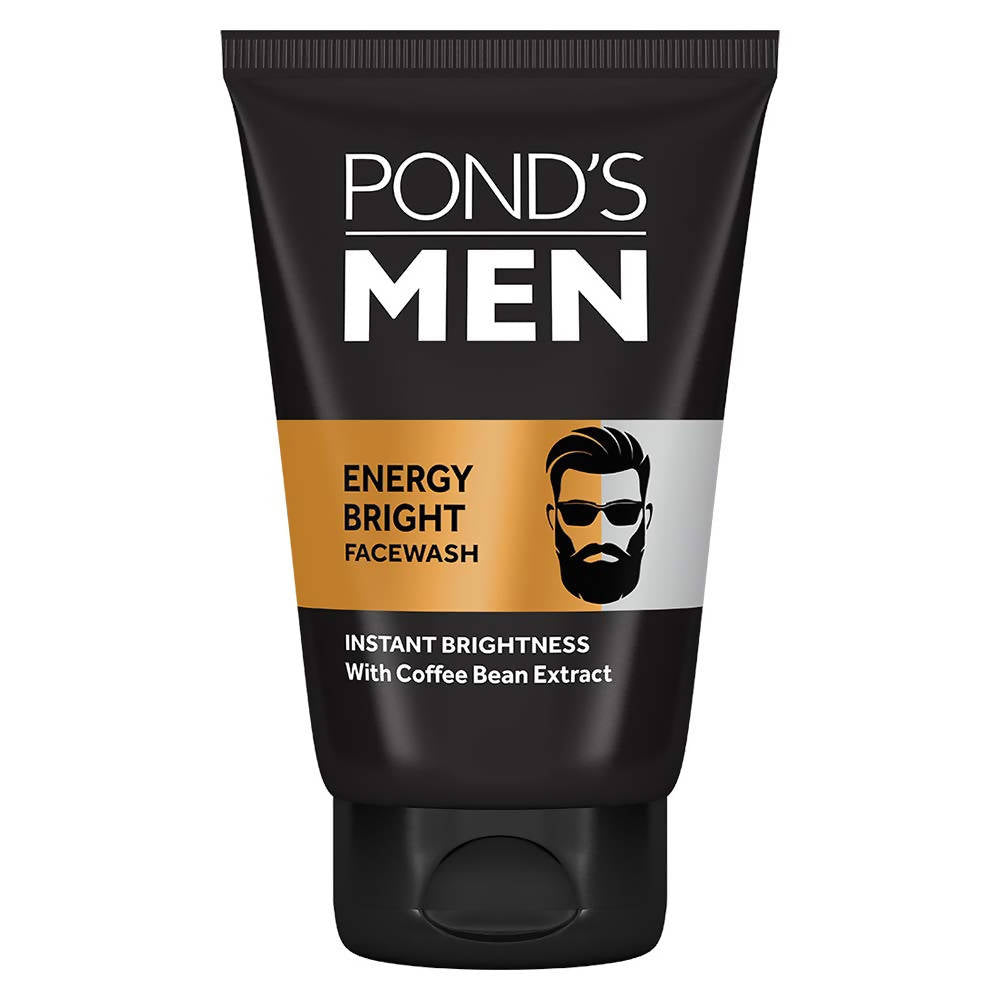 Ponds Men's Energy Bright Face Wash Coffee Beans Bright Skin - 100 gm