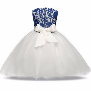 Asmaani Baby Girl Multi Color Satin A-Line Maxi Full Length Dress (AS-DRESS_22050) - Distacart