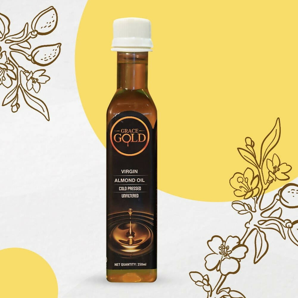 Grace Gold Virgin Cold Pressed Almond Oil - Distacart