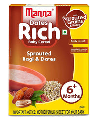 Thumbnail for Manna Dates Rich Baby Cereal For 6+ Months
