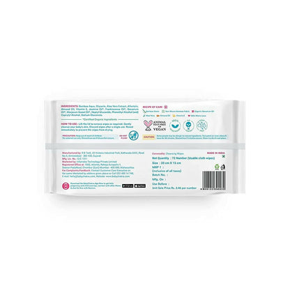 BabyChakra 99% Bamboo Water Soft Wipes - Distacart