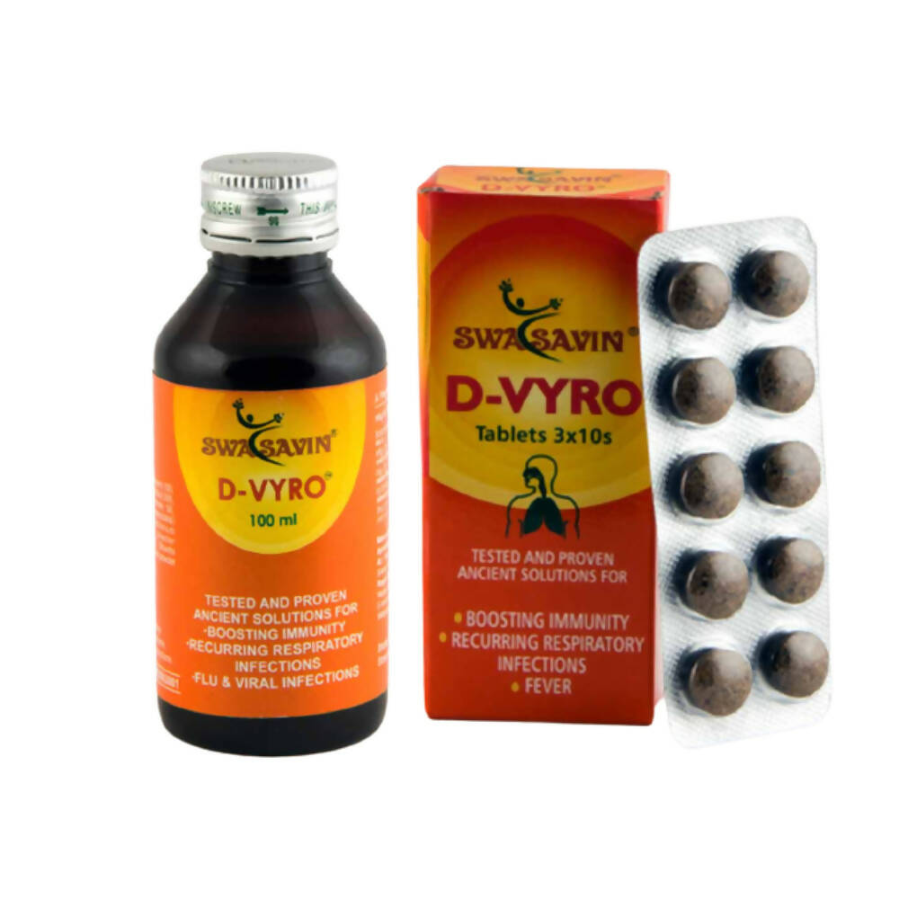 Swasavin D Vyro Syrup & Tablets Combo - Distacart