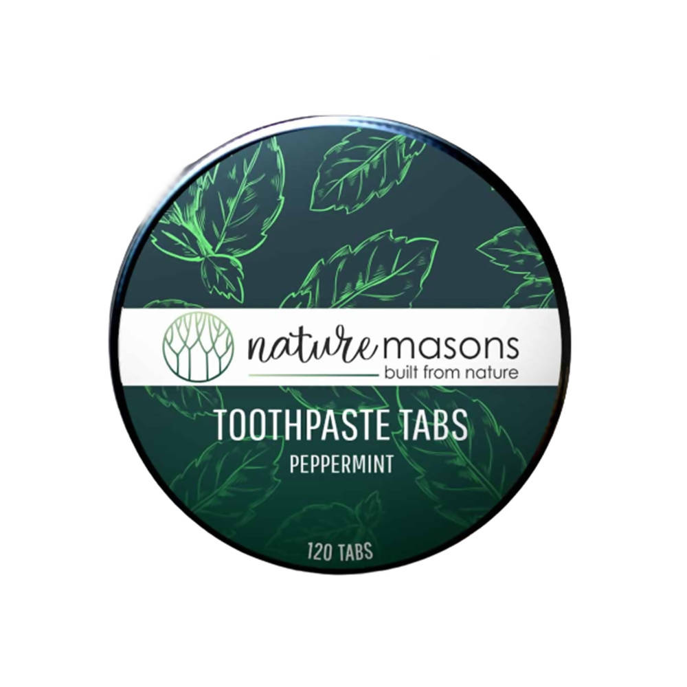 Nature Masons Toothpaste Tabs Peppermint - Distacart
