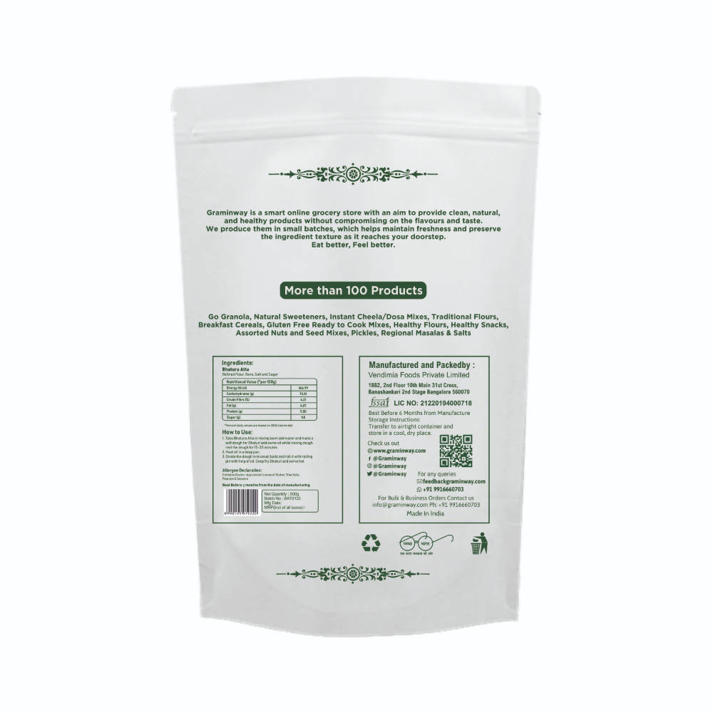 Graminway Bhatura Atta - Distacart