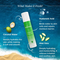 Thumbnail for Aqualogica Hydrate+ Sunscreen with Coconut water & Hyaluronic Acid - Distacart