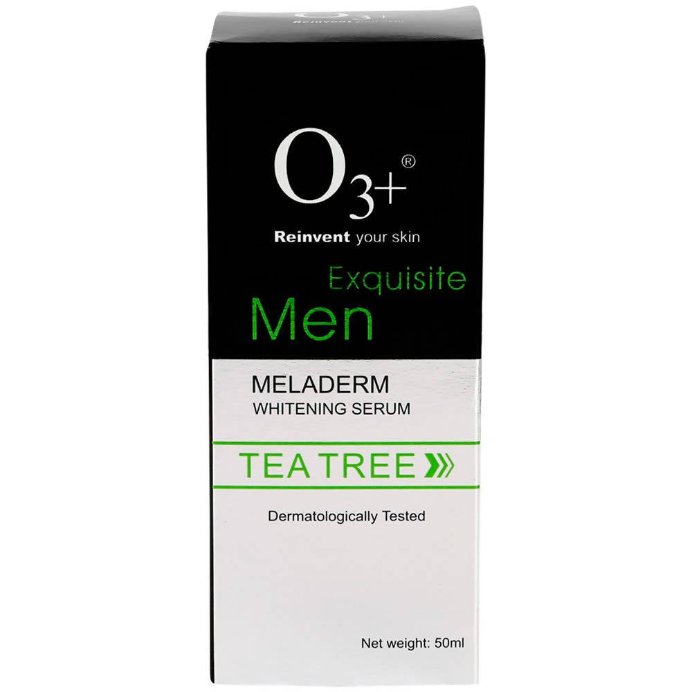 Professional O3+ Exquisite Tea Tree Men Meladerm Whitening Serum - 50 ml